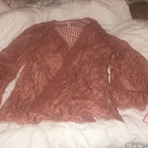 Lace Kimono Cover Up. NEVER WORN